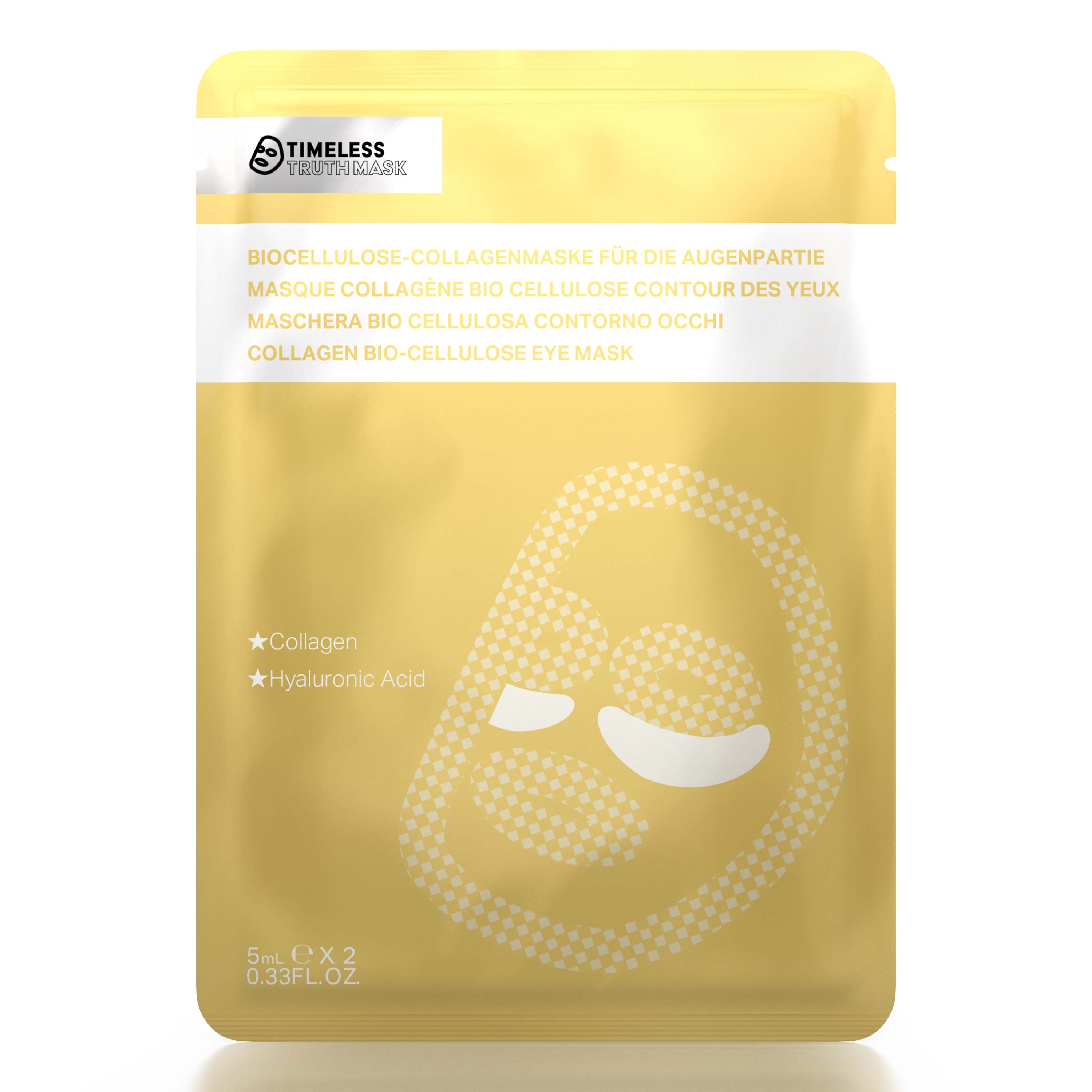 Timeless Truth Collagen Bio Cellulose Eye Mask